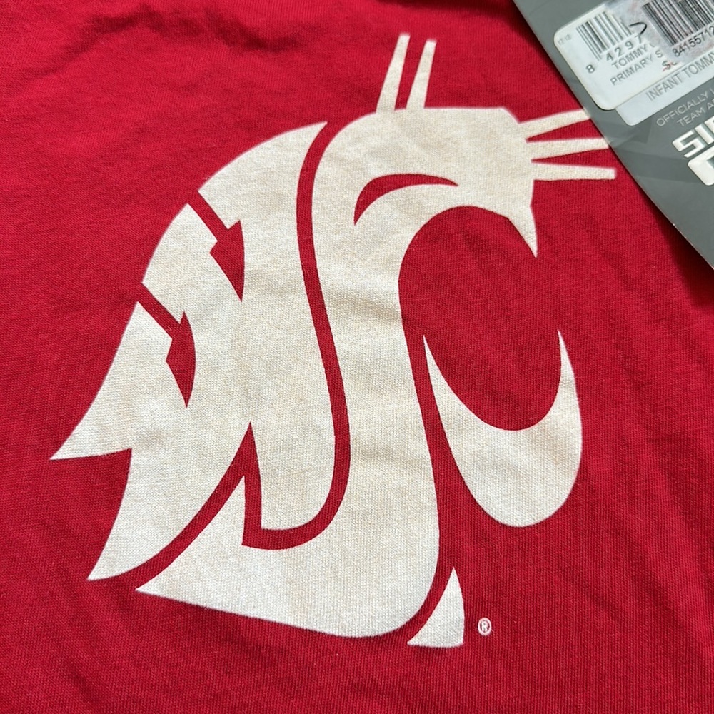 NWT WSU Cougars Onesie, 3-6M - Picture 2 of 8